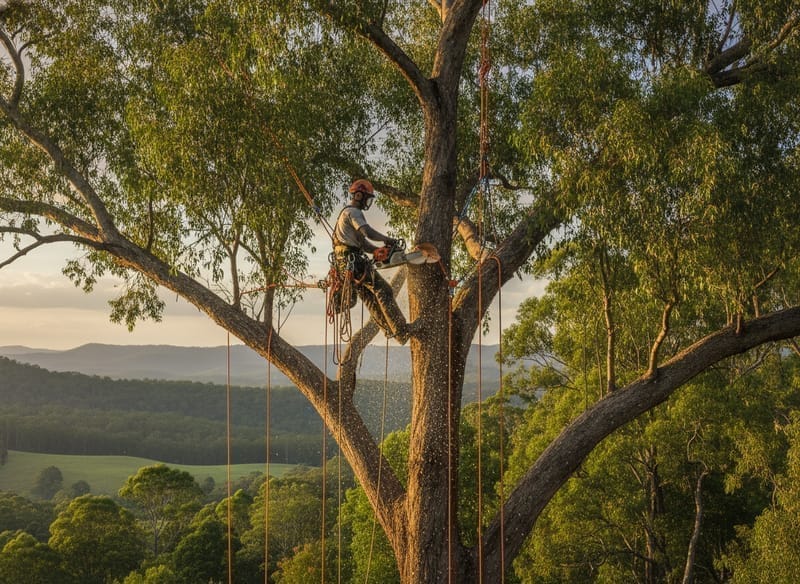 Tree Removal performed by Dandenong Ranges Arborist in the Dandenong Ranges